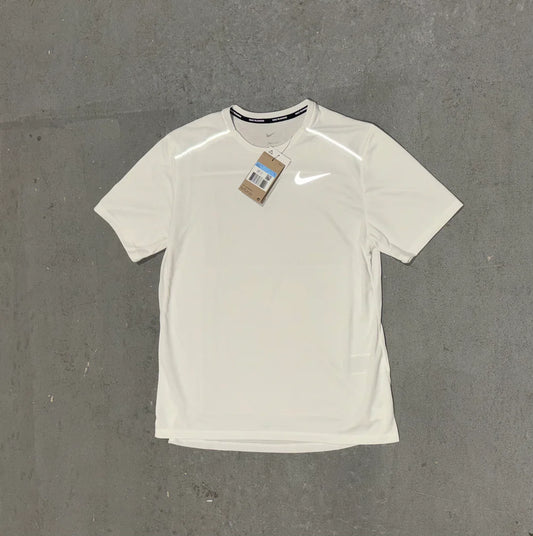 Nike Miler 1.0 Dri-Fit Running Shirt – Arctic White
